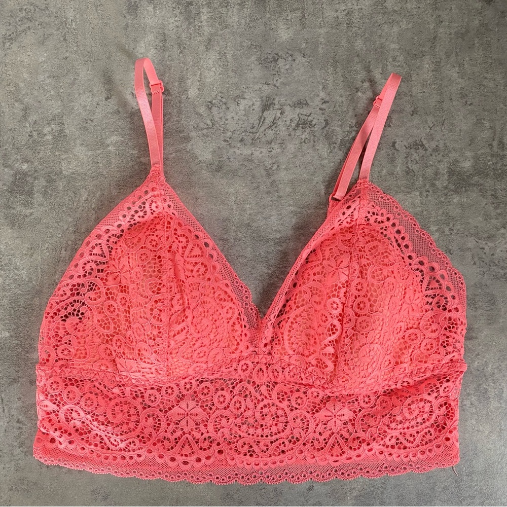 Lace bra top